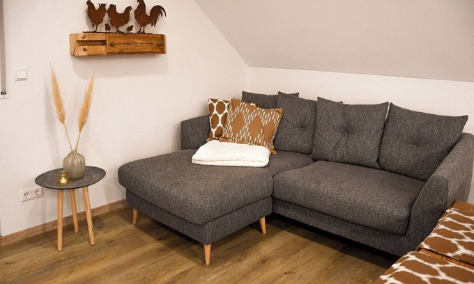 Lauterbach Apartamento | Apartamento 'Hühnerstall' con terraza compartida, jardín compartido y Wi-Fi