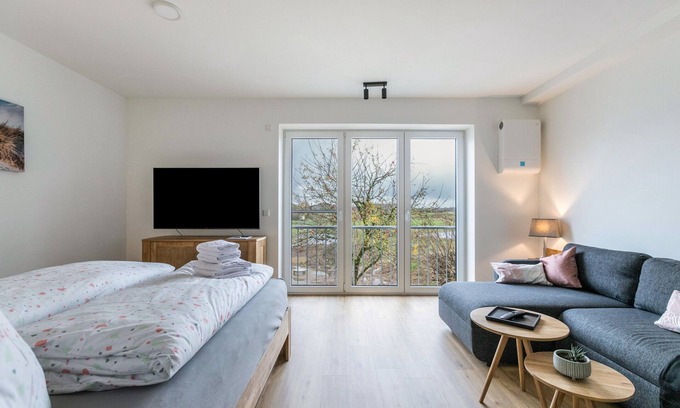 Husbyholz Apartamento | Apartamento 'Husbyries 11' con jardín compartido y Wi-Fi