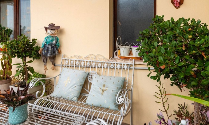 Fossacesia Apartamento | Apartamento 'Il Dolce Risveglio' con vistas a las montañas, Wi-Fi y aire acondicionado