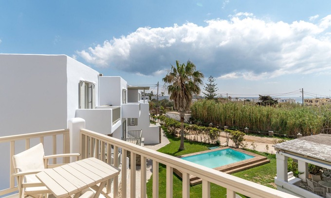 Kionia Apartamento | 'Ninemia Suites Tinos Grand 205' Con Vistas Al Mar, Wi-Fi Y Aire Acondicionado