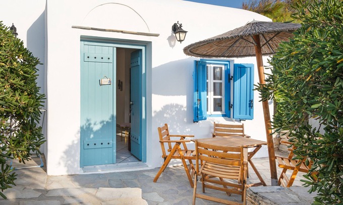 Agios Prokopios Apartamento | Apartamento En Un Hotel 'Sun Rock Boutique - Villa Jasmine' Con Terraza Privada Y Aire Acondicionado