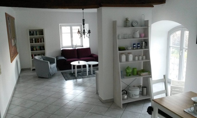 Ehingen Apartamento | Apartamento en un molino catalogado en el Jura de Suabia