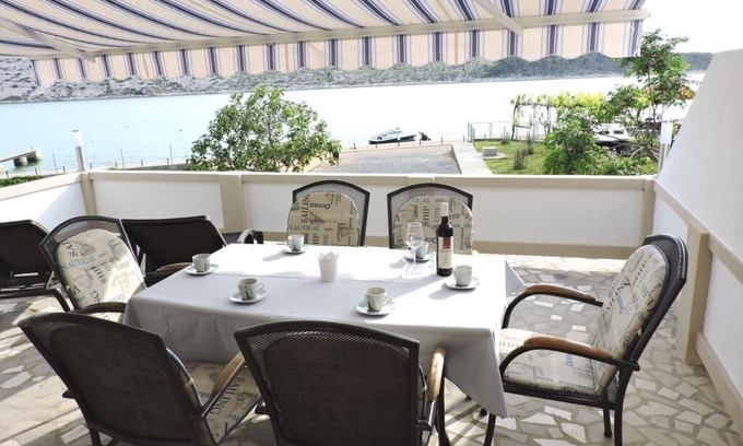 Barbat na Rabu Apartamento | Apartamento en Barbat con Seaview, Acondicionador, WIFI, Lavadora (4956-1)