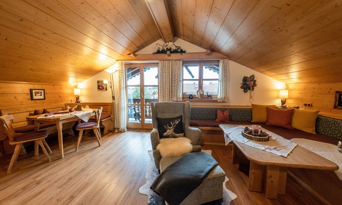Wallgau Apartamento | Apartamento de 4 **** en montañas grandiosas y naturaleza intacta