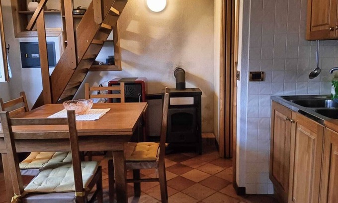San Pietro di Cadore Apartamento | Apartment in historic wooden house in Costalta di Cadore, in the Dolomites