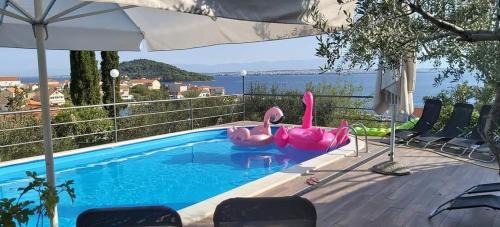 Kali Apartamento | Apartment in Kali with sea view, balcony, air conditioning, Wi-Fi (4566-4)