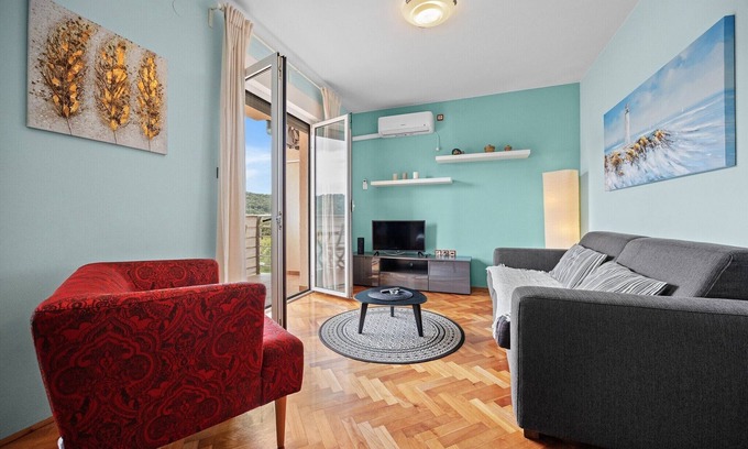 Suha Punta Apartamento | Apartamento en Kampor cerca de playa