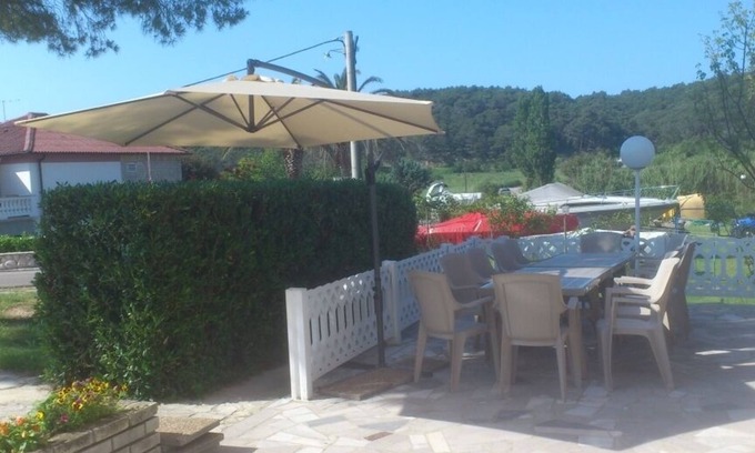 Suha Punta Apartamento | Apartamento en Kampor con Balcón, WIFI, Lavadora (895-1)