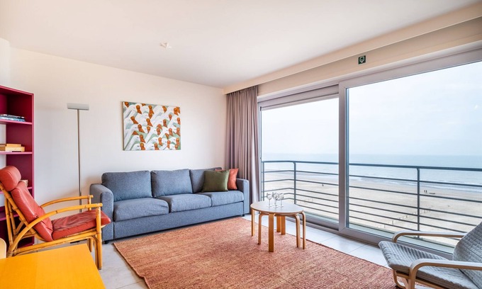 Koksijde-Bad Apartamento | Apartamento en Koksijde con vistas al mar