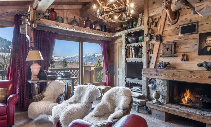 Le Planellet Apartamento | Apartamento en Megève - 4 piezas, 3 habitaciones, balcón, wifi, parking
