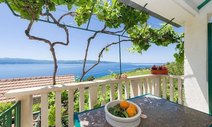 Murvica Apartamento | Apartamento en Murvica con Seaview, Terraza, Acondicionador, WIFI (146-2)