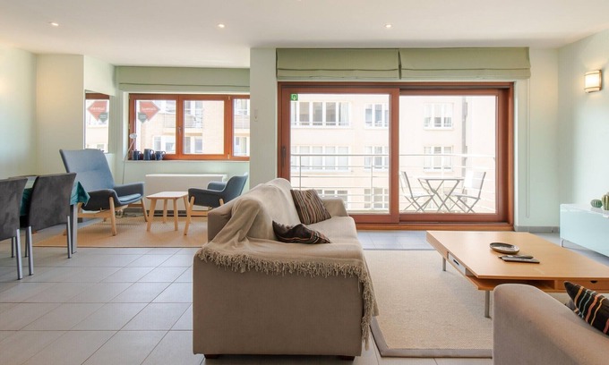 Mariakerke Apartamento | Apartamento en Ostende cerca de Fort Napoleon