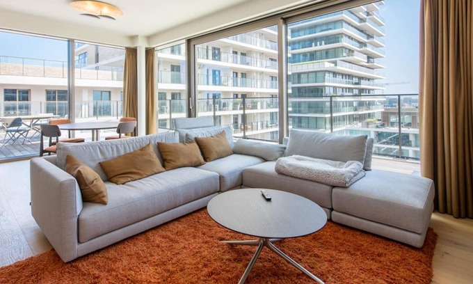 Konterdam Apartamento | Apartamento en Ostende con terraza