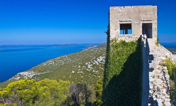 Poljana Apartamento | Apartamento en Poljana con Seaview, Terraza, Acondicionador, WIFI (3617-2)