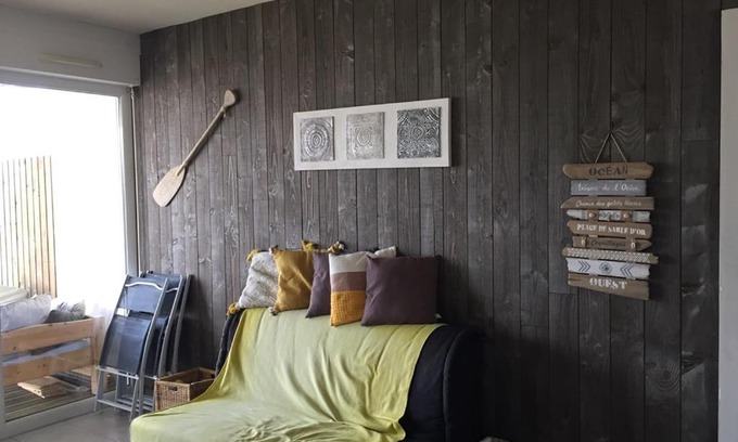 Biscarrosse Apartamento | Apartment in Residence with Swimming Pool