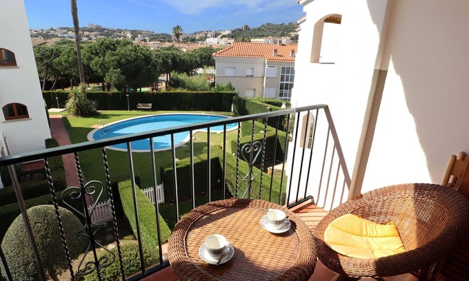 S'Agaro Apartamento | Apartamento en S'Agaró para 5 personas con terraza