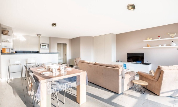 Sint-Idesbald Apartamento | Apartamento en St-Idesbald cerca del mar