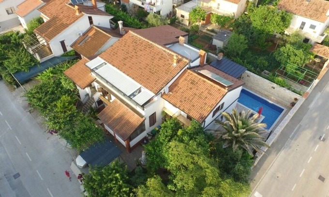 Stinjan Apartamento | Apartamento en Štinjan con Seaview, Terraza, Acondicionador, WIFI (3326-2)