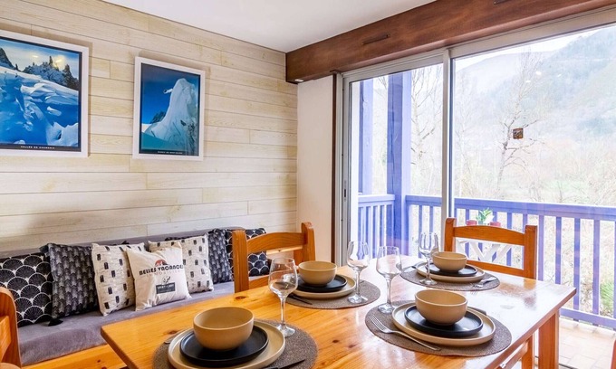 Vielle-Aure Apartamento | Apartamento en Vielle-Aure, 6 pers, cerca del centro de Saint Lary, parking, bus lanzadera gratuito