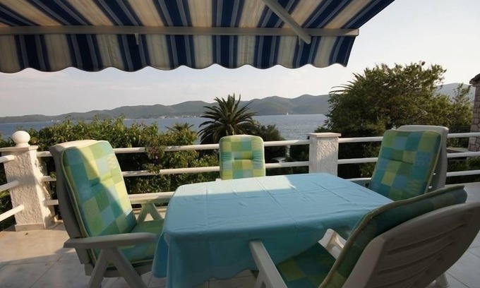 Viganj Apartamento | Apartamento en Viganj con Seaview, Terraza, Acondicionador, WIFI (22-2)