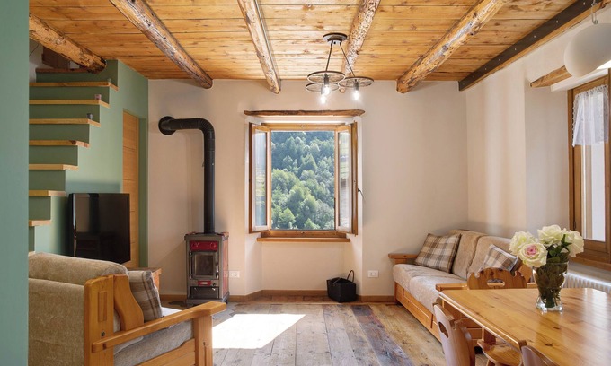 Chiesa in Valmalenco Apartamento | Apartamento "Bellavista" con vistas a la montaña y jardín