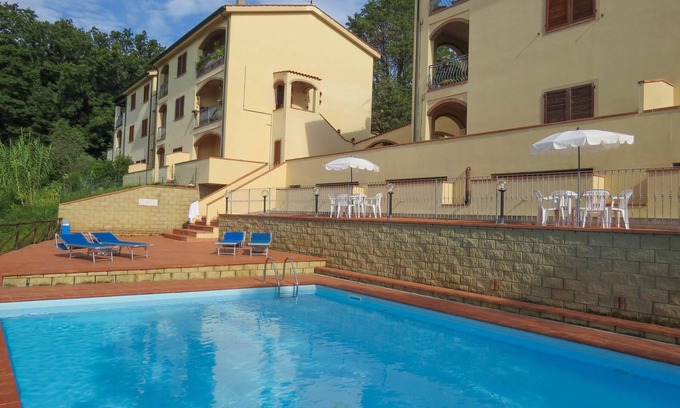 Monteverdi Marittimo Apartamento | Apartamento con vistas panorámicas, zona tranquila.