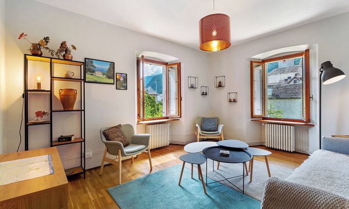 Santa Maria Maggiore Apartamento | Apartamento 'Casa Anna' con vistas a la montaña y terraza privada