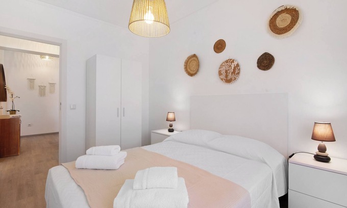 Faro Apartamento | Apartamento 'Justo's House' con balcón y Wi-Fi