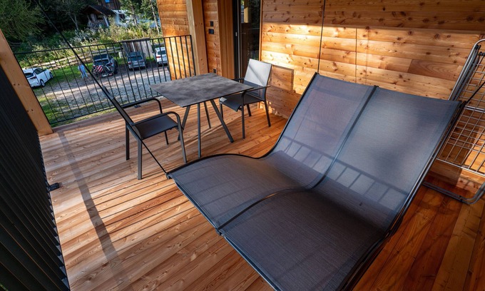 Avelengo Apartamento | Apartamento "Kesselberg" cerca de la estación de esquí con vistas al bosque y jardín compartido