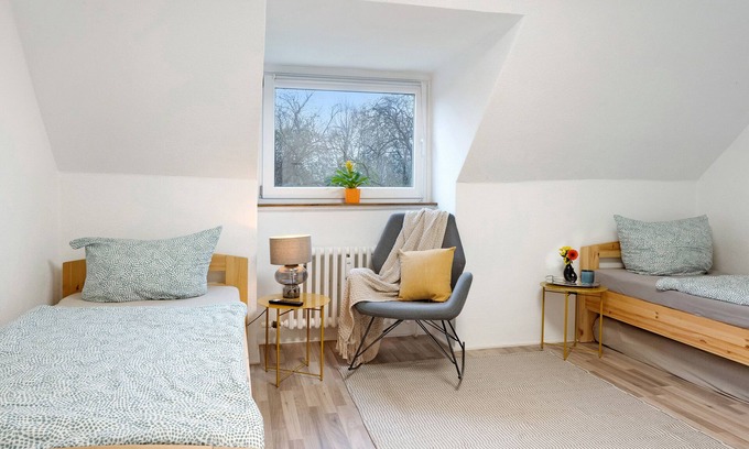 Elmschenhagen Apartamento | Apartment 'Kiel Elmschenhagen Ostufer ' with Wi-Fi
