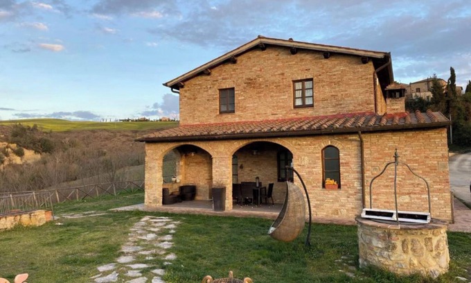 Vergelle Apartamento | Apartamento 'La Casina Di Helen' con piscina compartida, Wi-Fi y aire acondicionado