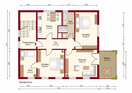 Bohmte Apartamento | Apartment Landblick