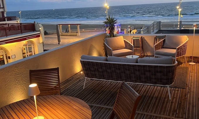 Soorts-Hossegor Apartamento | Apartment, large terrace with sea view, air conditioning, 100M from Hossegor beach.