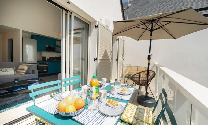 Quiberon Apartamento | Apartment Le Clos Moguer-1 by Interhome
