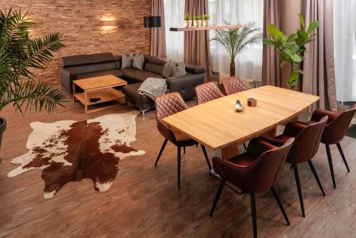 Zentrum-Nordwest Apartamento | Apartment Leipzig Waldstraßenviertel Loft Terrasse, RedBull Arena