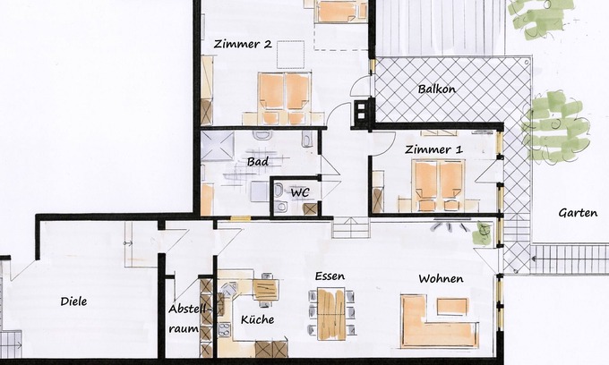 Rheinhausen Apartamento | Apartamento Leonie / Europa Park Rulantica