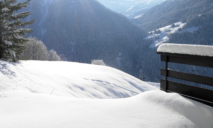 Vallandry Apartamento | Apartamento Les Arcs Peisey-Vallandry 6 personas - completo Terraza Oeste