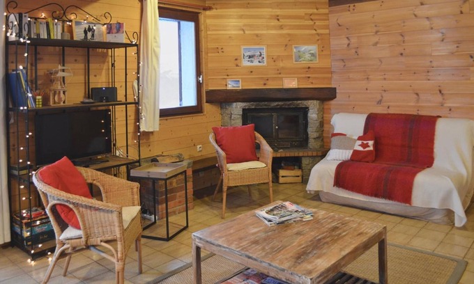Villard-Reculas Apartamento | Apartamento 'Les Cabrettes - Confort' con vistas a la montaña y balcón