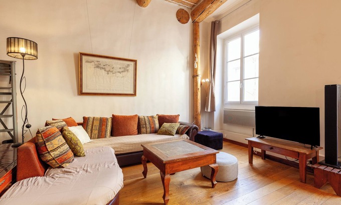 Opera Apartamento | Apartamento 'Les Mats Du Port' con Wi-Fi y aire acondicionado