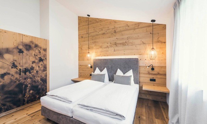 Casateia Apartamento | Apartamento "Lichtung Woldererhof Auszeit" con vistas a la montaña, sauna y balcón