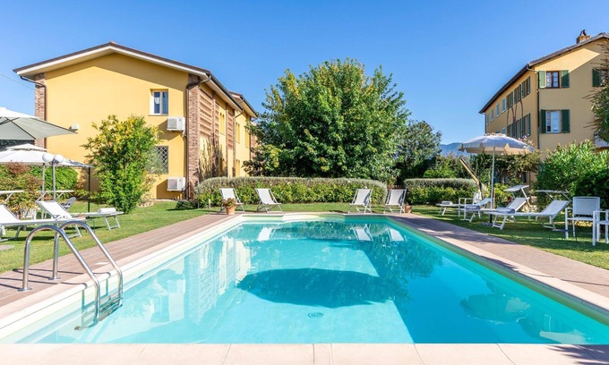 Lucca Apartamento | Apartamento "Celeste" con piscina, Villa Gabriella