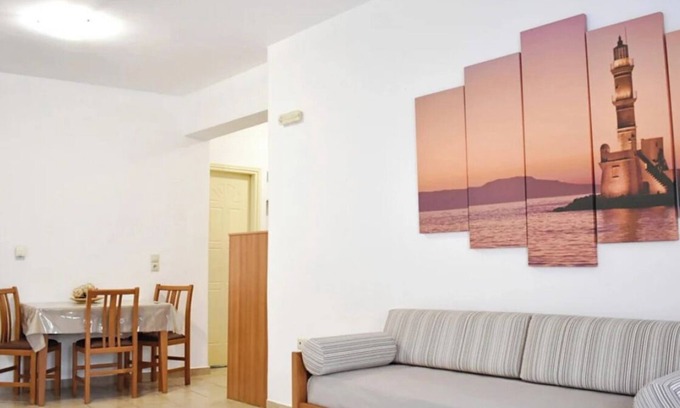 Merichas Apartamento | Apartamento 'Manolika Studio 1' con vistas al mar, Wi-Fi y aire acondicionado