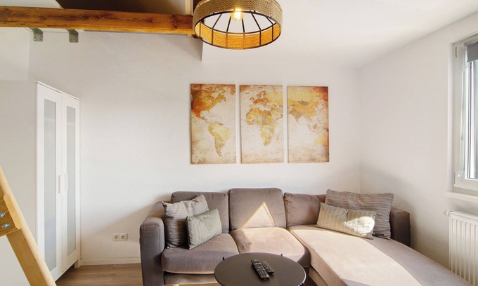Heppens Apartamento | Apartamento "Mansarde" cerca del mar con Wi-Fi