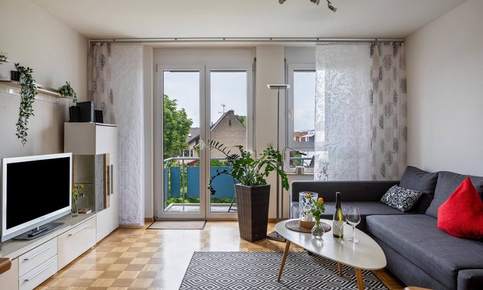 Breisach Apartamento | Apartamento 'Meienreis' con balcón y Wi-Fi