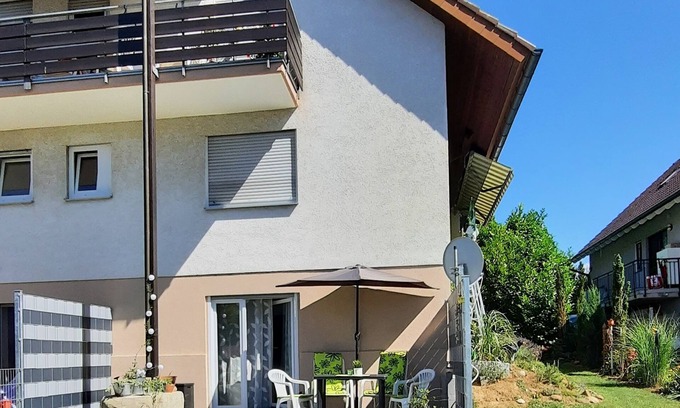 Norsingen Apartamento | Apartamento 'Mit Garten' con terraza privada, jardín privado y Wi-Fi