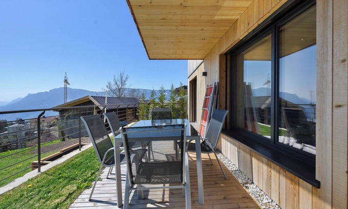 Salonetto Apartamento | Apartamento 'Moarhof Salbei' con vistas a la montaña, terraza privada y Wi-Fi