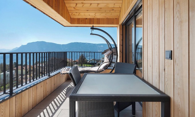 Salonetto Apartamento | Apartamento 'Moarhof Thymian' con vistas a la montaña, jardín compartido y Wi-Fi