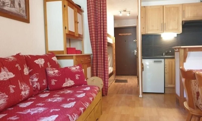 La Rosiere Apartamento | Apartment Montvalezan-La Rosière, studio flat, 4 persons