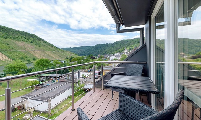 Briedel Apartamento | Apartamento 'Moselnest' con vistas al lago, jardín compartido y Wi-Fi