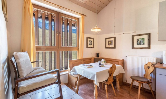 Sarntal Apartamento | Apartamento 'Moserhof - Schartblick' con vistas a la montaña, jardín y Wi-Fi
